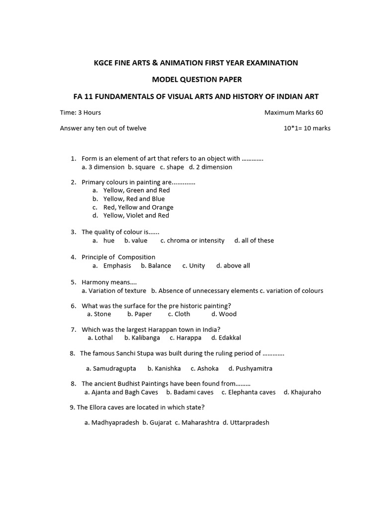 Kgce Fine Arts Colleges List Kerala