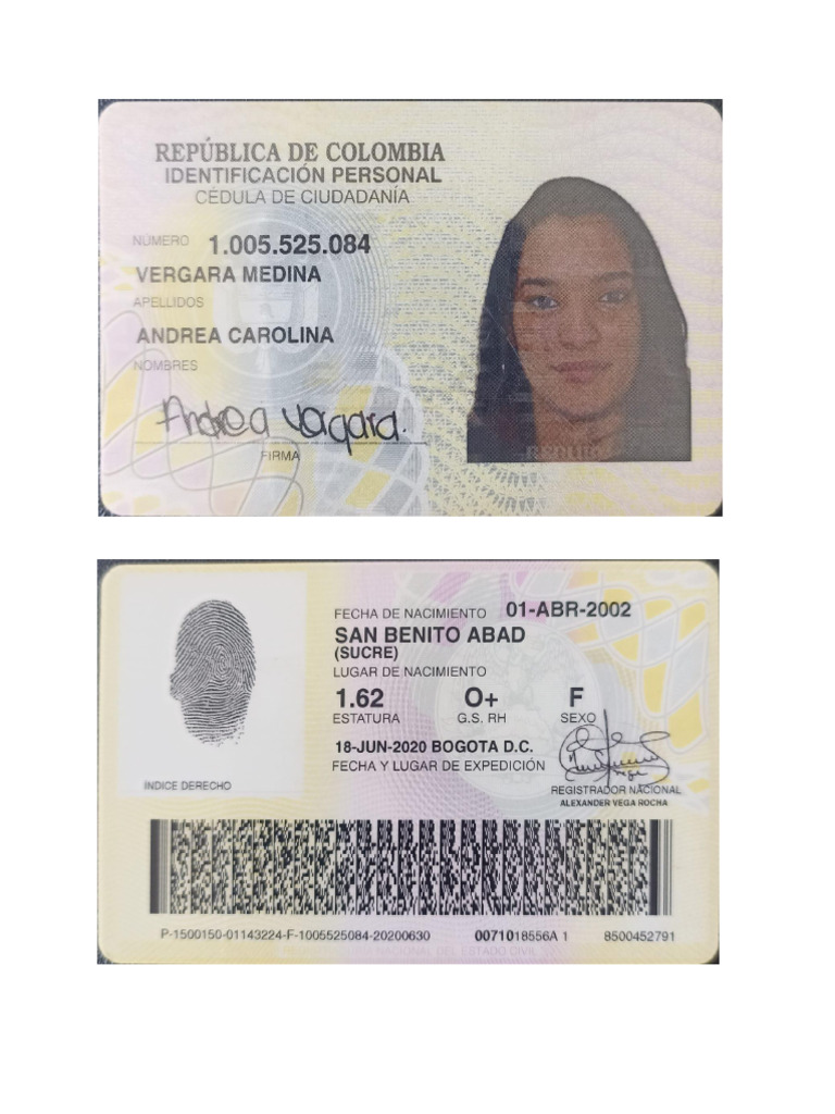 Documento de Identidad PDF