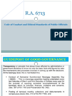 Ra 6713-Code of Ethical Standards