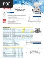 Catalogo Medidor Ultrasonico Baylan | PDF | Flow Measurement | Ultrasound