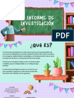 El Informe de Investigación