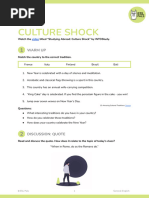 (SV) Culture Shock