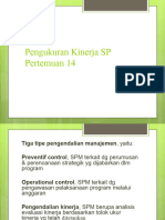 Pertemuan 14 Pengukuran Kinerja