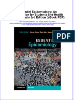 Full download Essential Epidemiology an Introduction for Students and Health Professionals 3rd Edition eBook PDF pdf