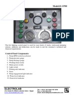 Control Panel For Fire Fighting Trucks