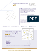 Constellation - Sheet Folha de Constelcao