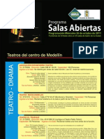 Programación Salas Abiertas - 26 de Octubre 2011