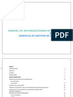 Manual de Autorizaciones