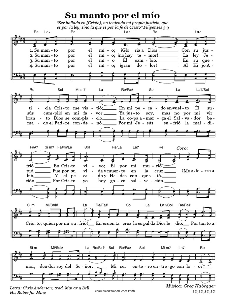 Su Manto Por El Mio PDF