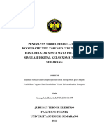 Penerapan Model Pembelajaran Kooperatif Tipe Take and Give Terhadap Hasil Belajar Siswa Mata Pelajaran Simulasi Digital Kelas X SMK Negeri 1 Semarang