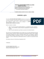 Certificado Oscar David Luque