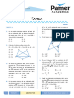 Geometría - Tareas - Repaso 2021 - Unmsm - Pamer