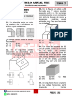 ¡Prepárate Con El Mejor Nivel! Razonamiento Matemático: 03. en La Figura, El Sólido Está