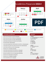 Calendario Academico Presencial 2024.1