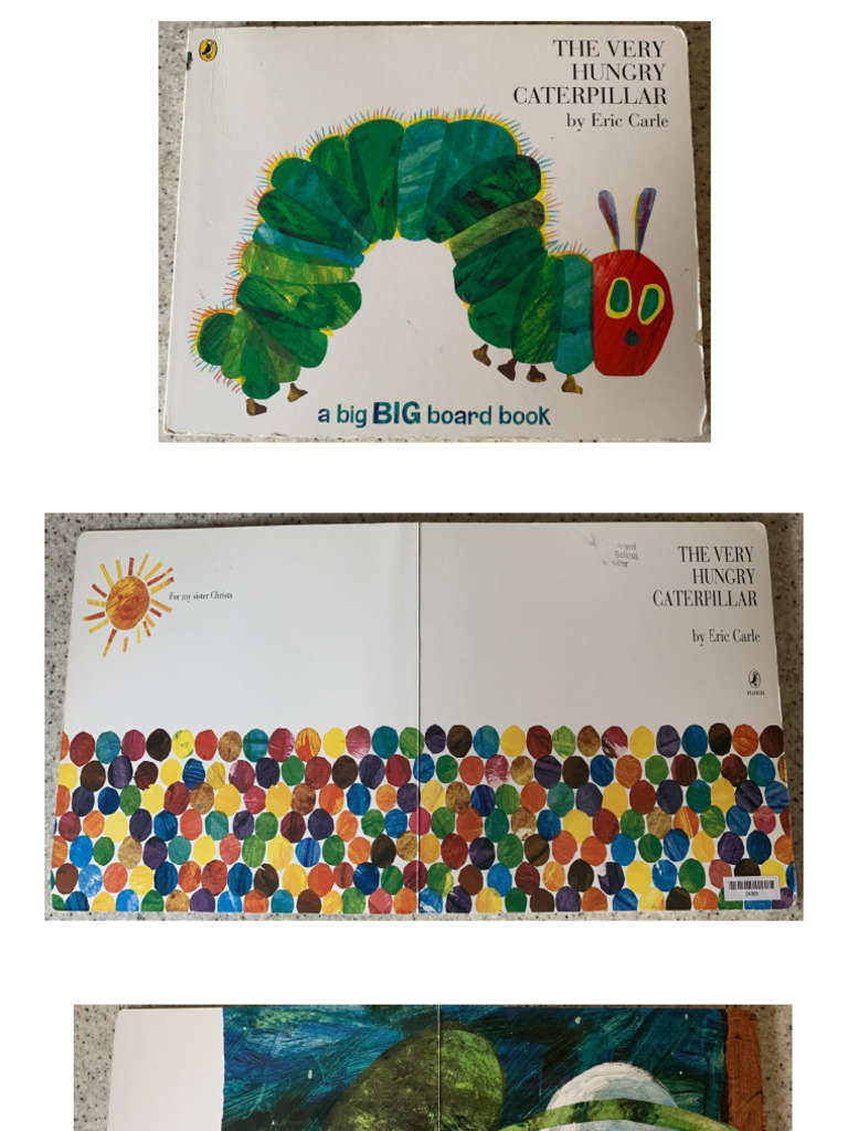 English The Very Hungry Caterpillar | PDF