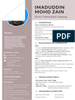 White Simple Student CV Resume 3