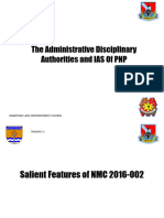 The PNP Administrative and Disciplinary System