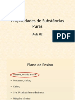 Aula 02 Substâncias Puras I