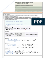 Matematica NOVENO E - F 25 - 01 - 2024