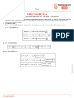 Trigonometría: Semestral I