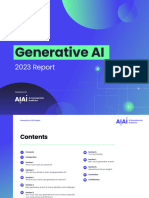 Generative AI 10-2023 Report