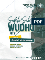 SUDAH SAHKAH WUDHU KITA - Ustadzah Wildiya Nushaifi 