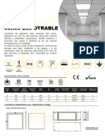 Panel Led 60X60 EMPOTRABLE