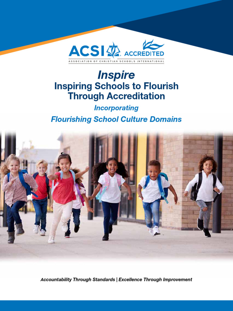 ACSI Inspire Accreditation Standards | PDF | Educational Assessment ...