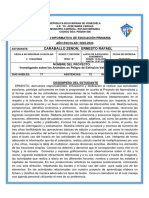 Caraballo Zenon, Ernesto Rafael: Boletín Informativo de Educación Primaria AÑO ESCOLAR: 2022-2023