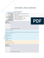 Desarrollo Sustentable y Ética Ambientalexam - Sem - 3y4