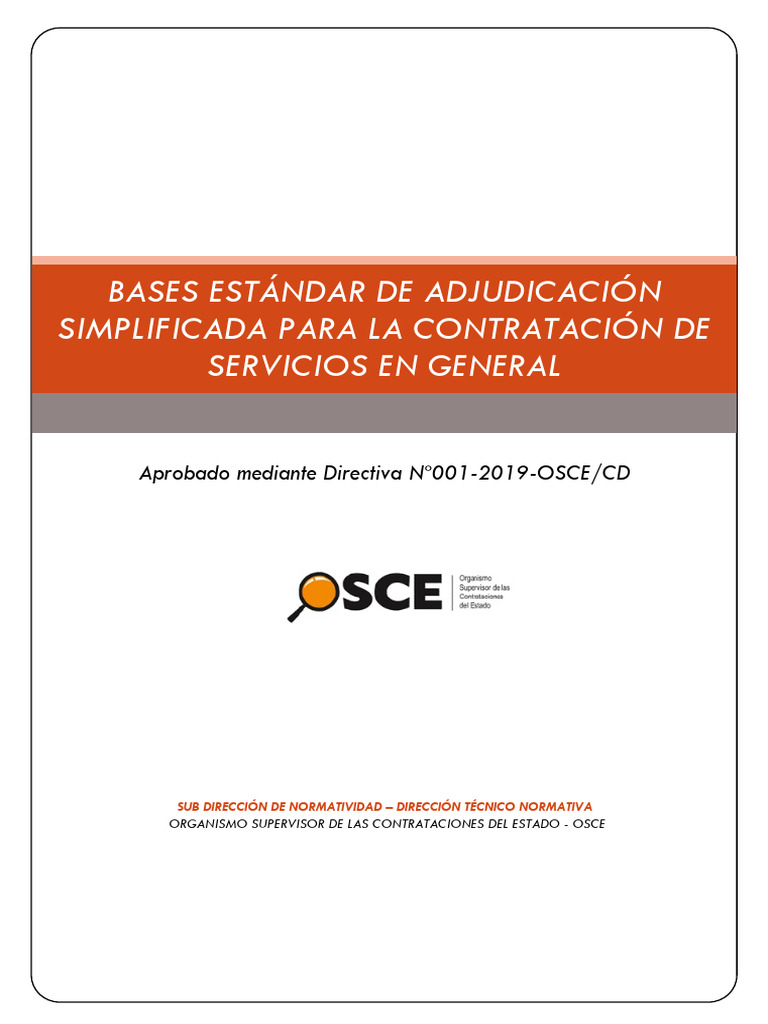 BASES ADMINISTRATIVAS ADMI 20200122 181152 370 s110 | PDF | Finanzas y ...