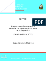 Proyecto Presupuesto Ejercicio Fiscal 2023