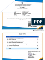 Revika Sertifikat PMM