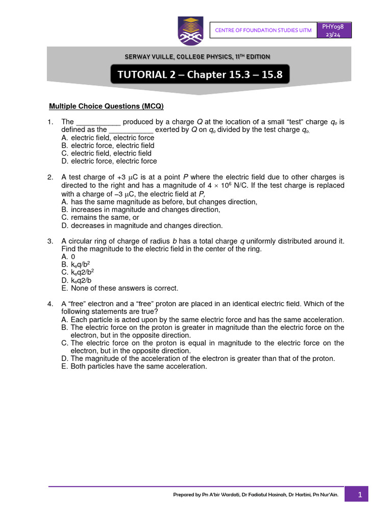 Tutorial 2 - Q | PDF