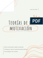 LGEA - Cuadro Comparativo de Las Teorías de La Motivación