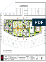 Paisajismo-Plano de Parque Andres Avelino Càseres