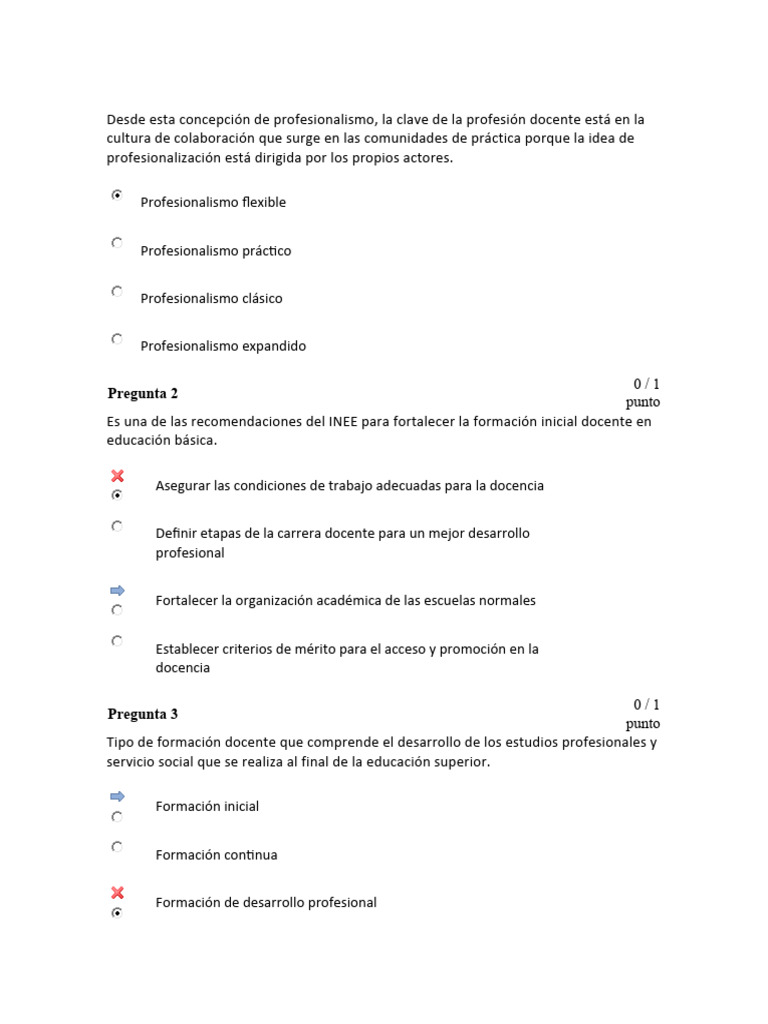 Profesionalismo Docente en México | PDF | Crecimiento personal y ...