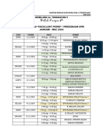 JADUAL GEMILANG Januari Hingga Mac 2024