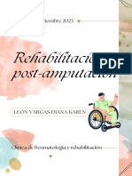 Rehabilitación Post Amputación