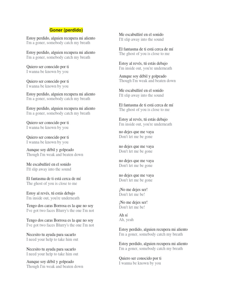 Letra de 