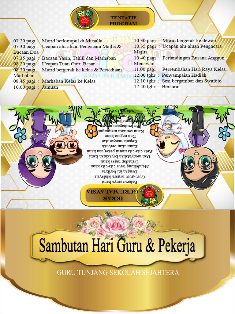Program Marhaban dan Persembahan Hari Raya | PDF
