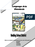 Language Arts Standards Grade 8