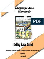 Language Arts Standards Grade 1