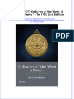 Full Download Original PDF Cultures of The West A History Volume 1 To 1750 2nd Edition PDF