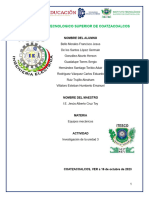 Investigación - Unidad 3 - Equipos Mecanicos