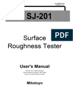 User Manual Test Surftest SJ - 210