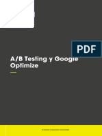 AB Testing y Google Optimize