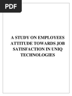 Job Satisfaction Project Report