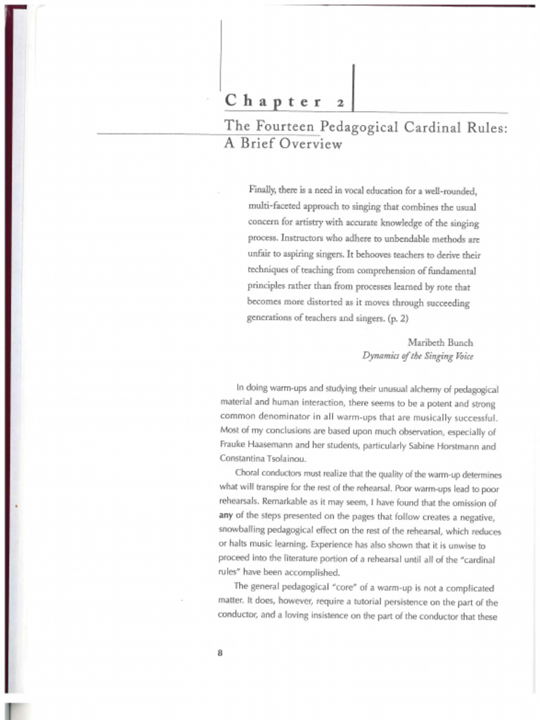 Conducting Warmup Chapter 2 PDF