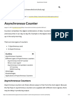 Asynchronous Counter